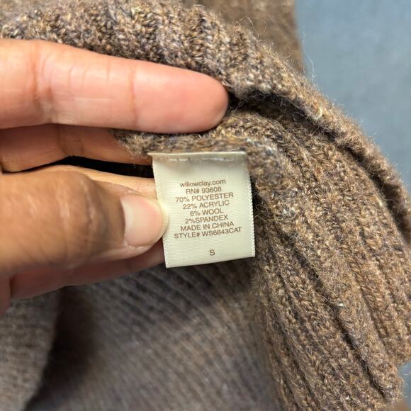 Willow & Clay Soft Knit Sweater Bell Sleeves Cottage Whimsy Fairy Goblincore - Picture 6 of 12